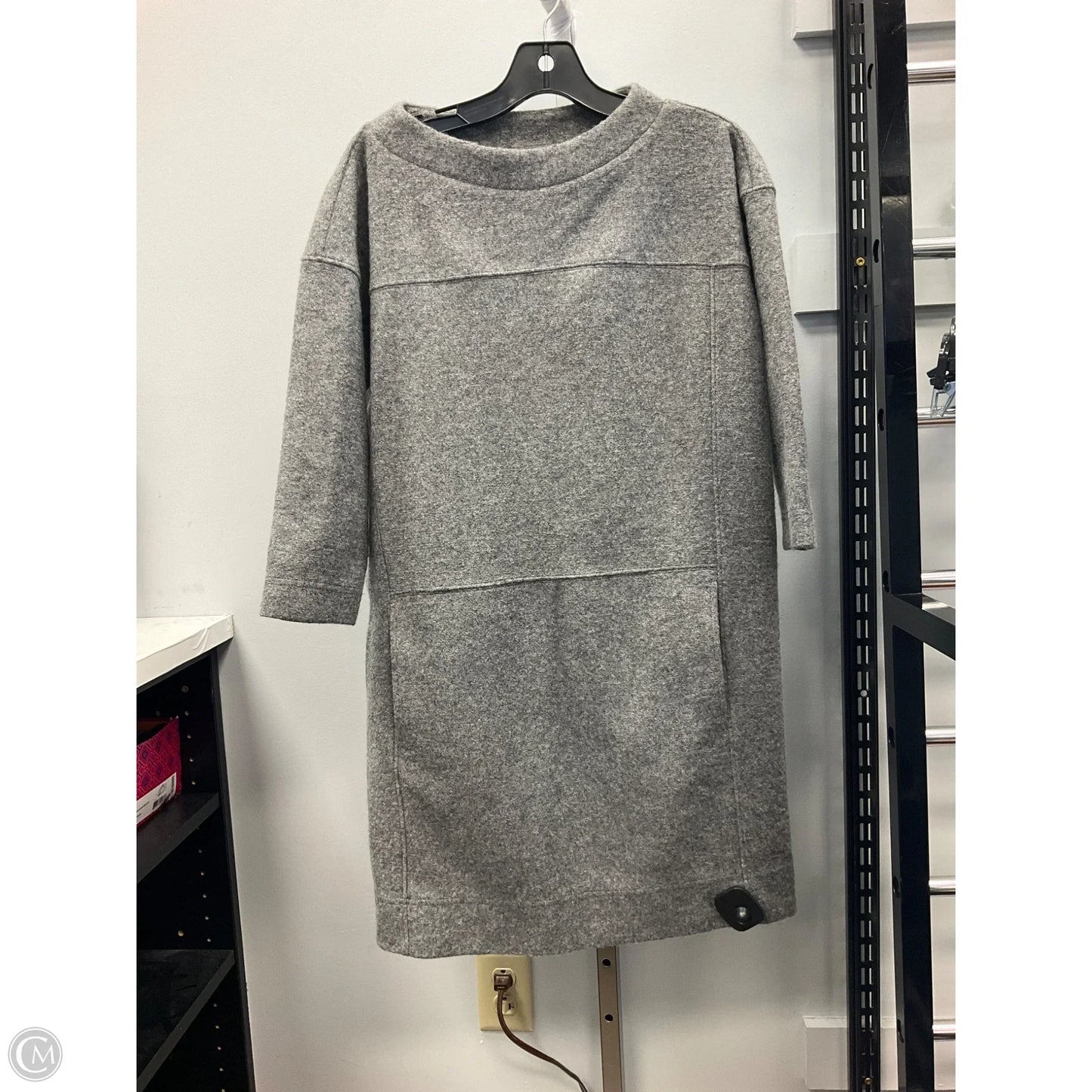 Dress Sweater By Madewell In Grey, Size: Xs