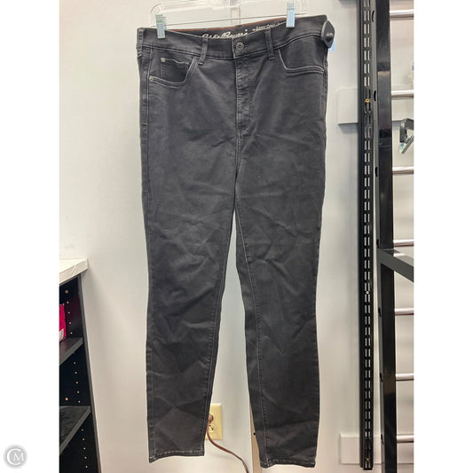 Jeans Skinny By Eddie Bauer In Black, Size: 14