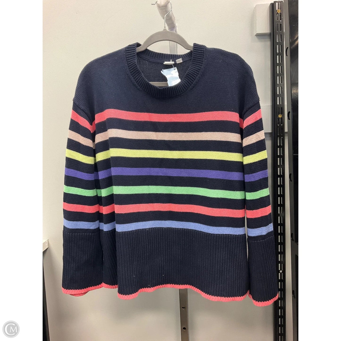 Sweater By Gap In Striped Pattern, Size: M