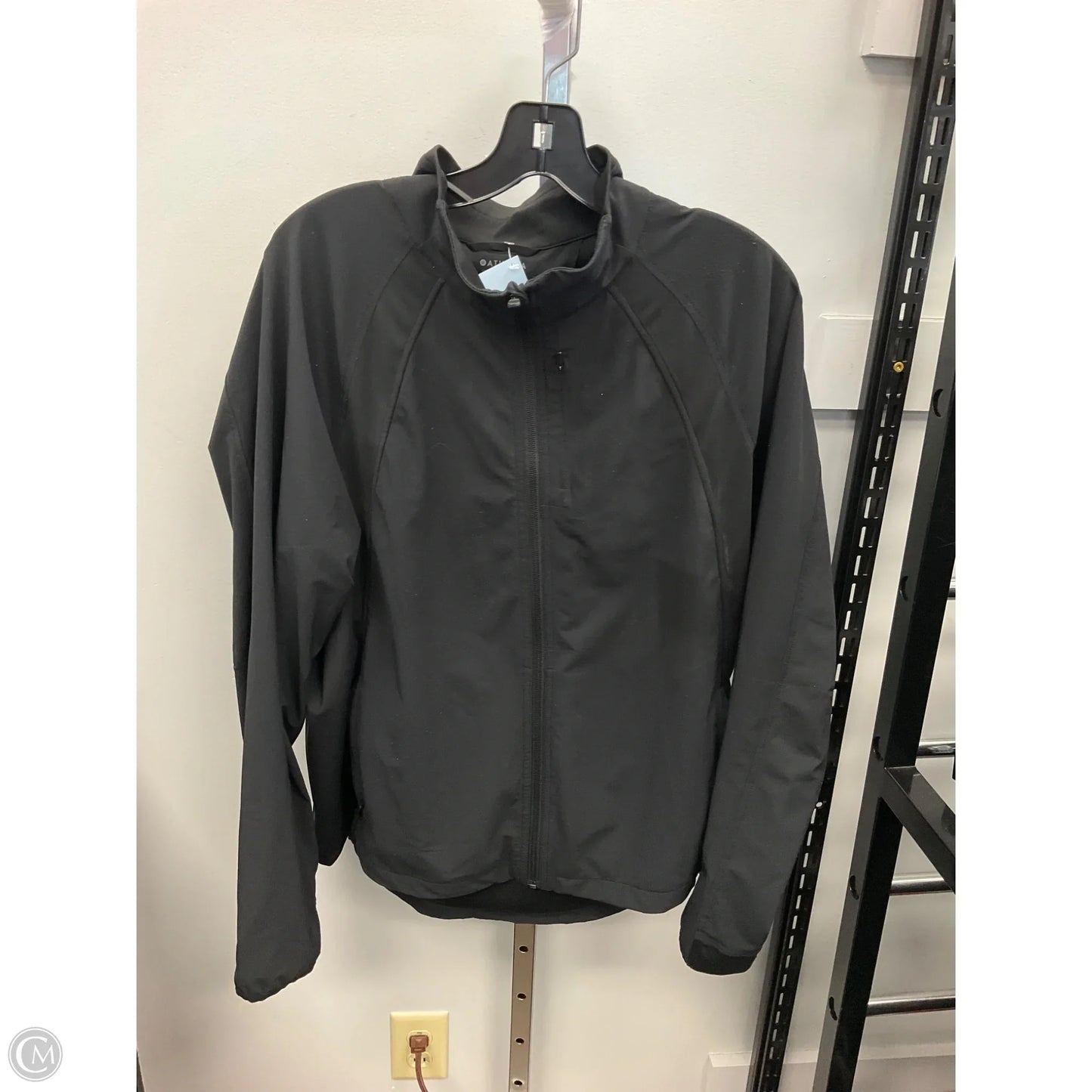 Athletic Sweatshirt Collar By Athleta In Black, Size: Xl