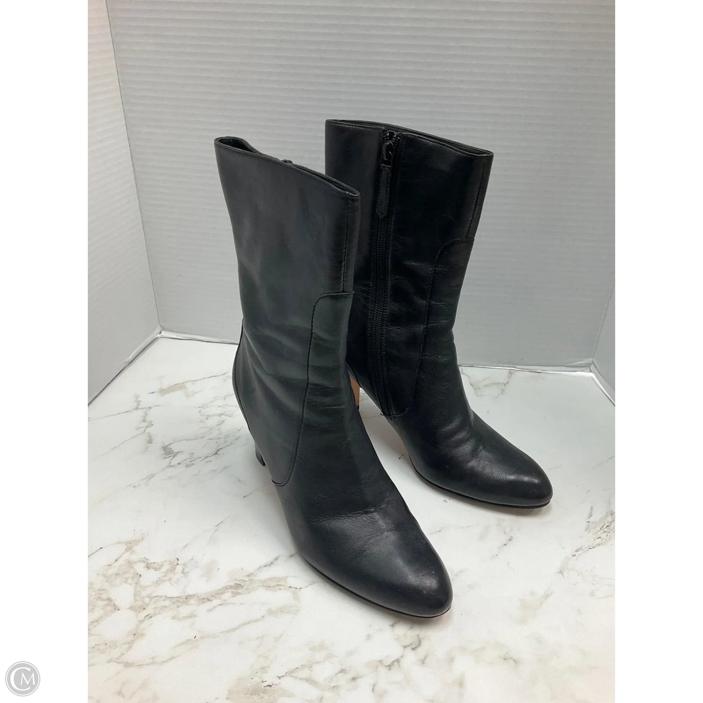 Boots Ankle Heels By Cole-haan In Black, Size: 7