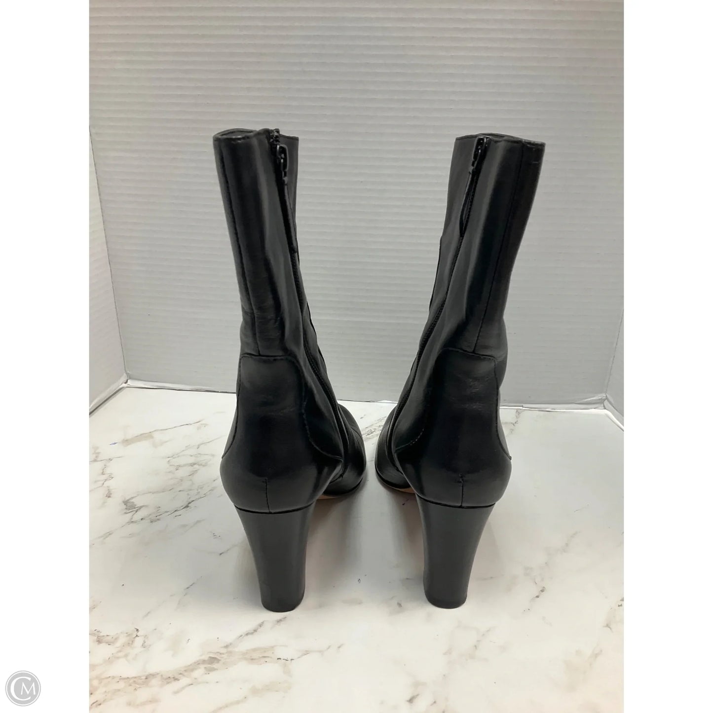 Boots Ankle Heels By Cole-haan In Black, Size: 7