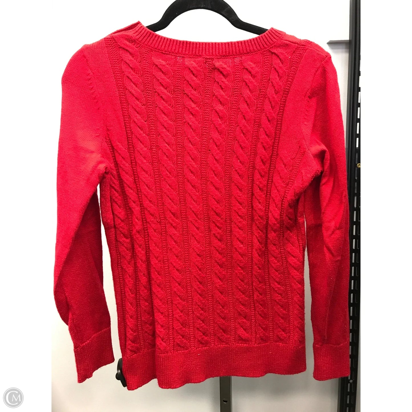 Sweater By Talbots In Red, Size: Sp
