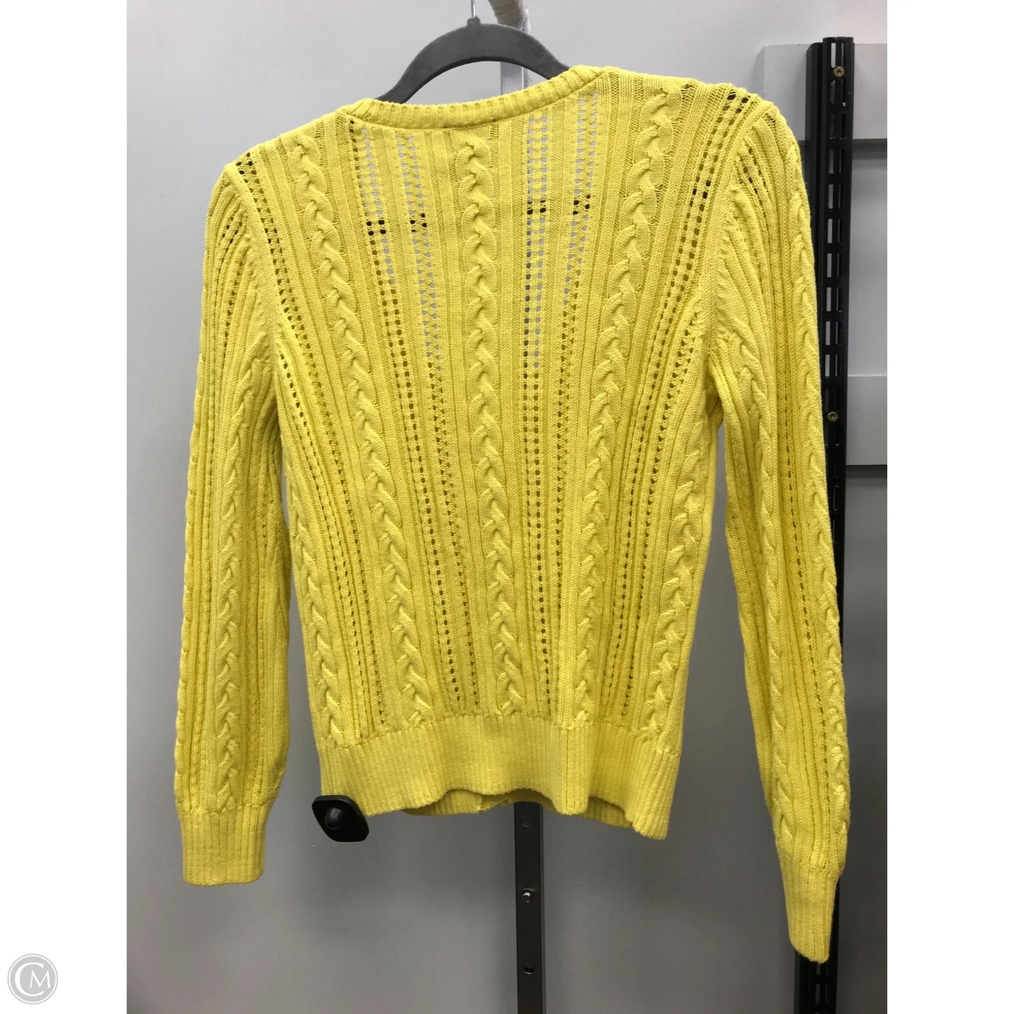 Sweater By Talbots In Yellow, Size: S