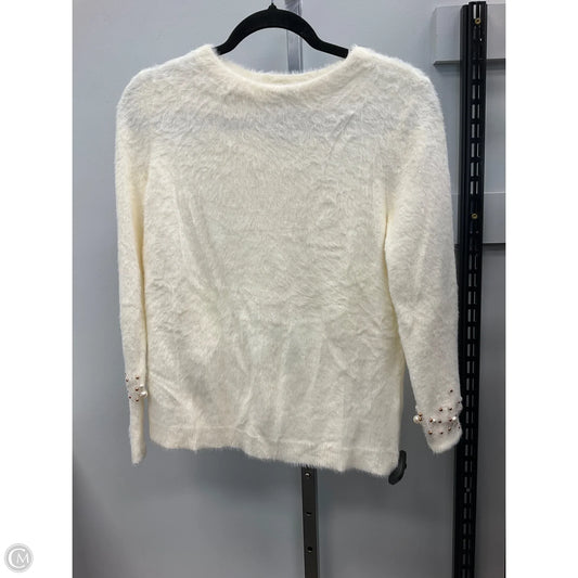 Sweater By Talbots In Cream, Size: Sp