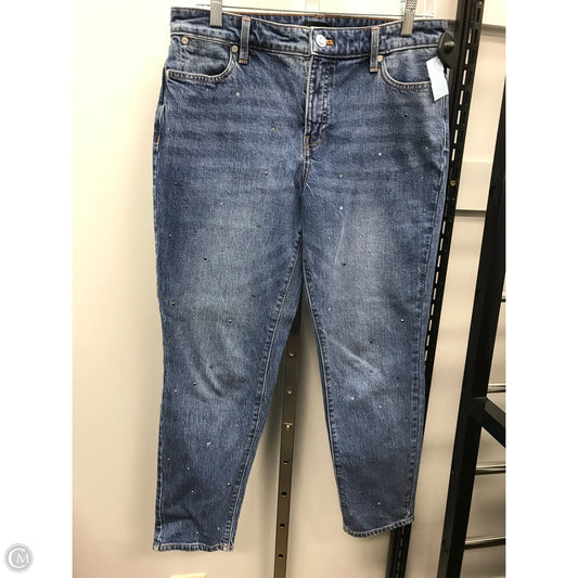 Jeans Straight By Talbots In Blue, Size: 8p