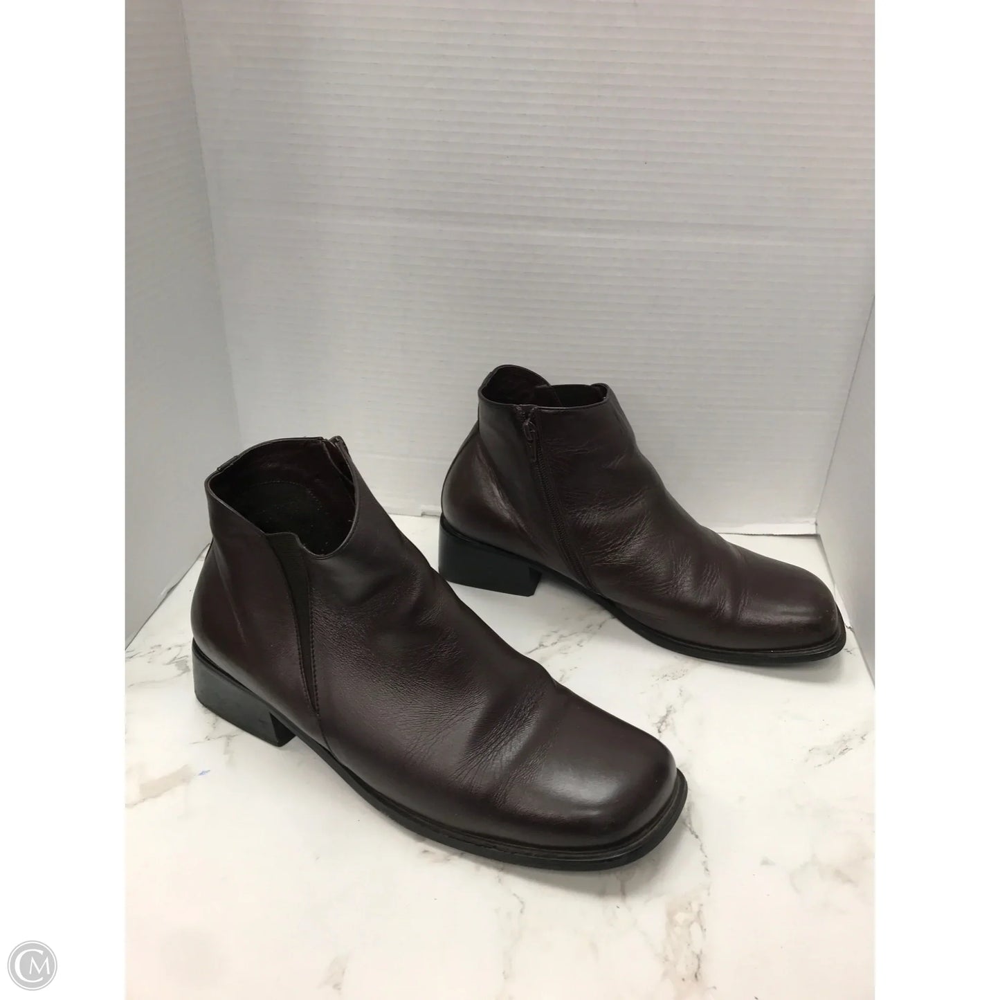 Boots Leather By Cloudwalkers In Brown, Size: 12