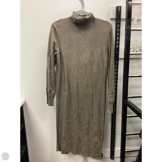 Dress Sweater By H&m In Grey, Size: L