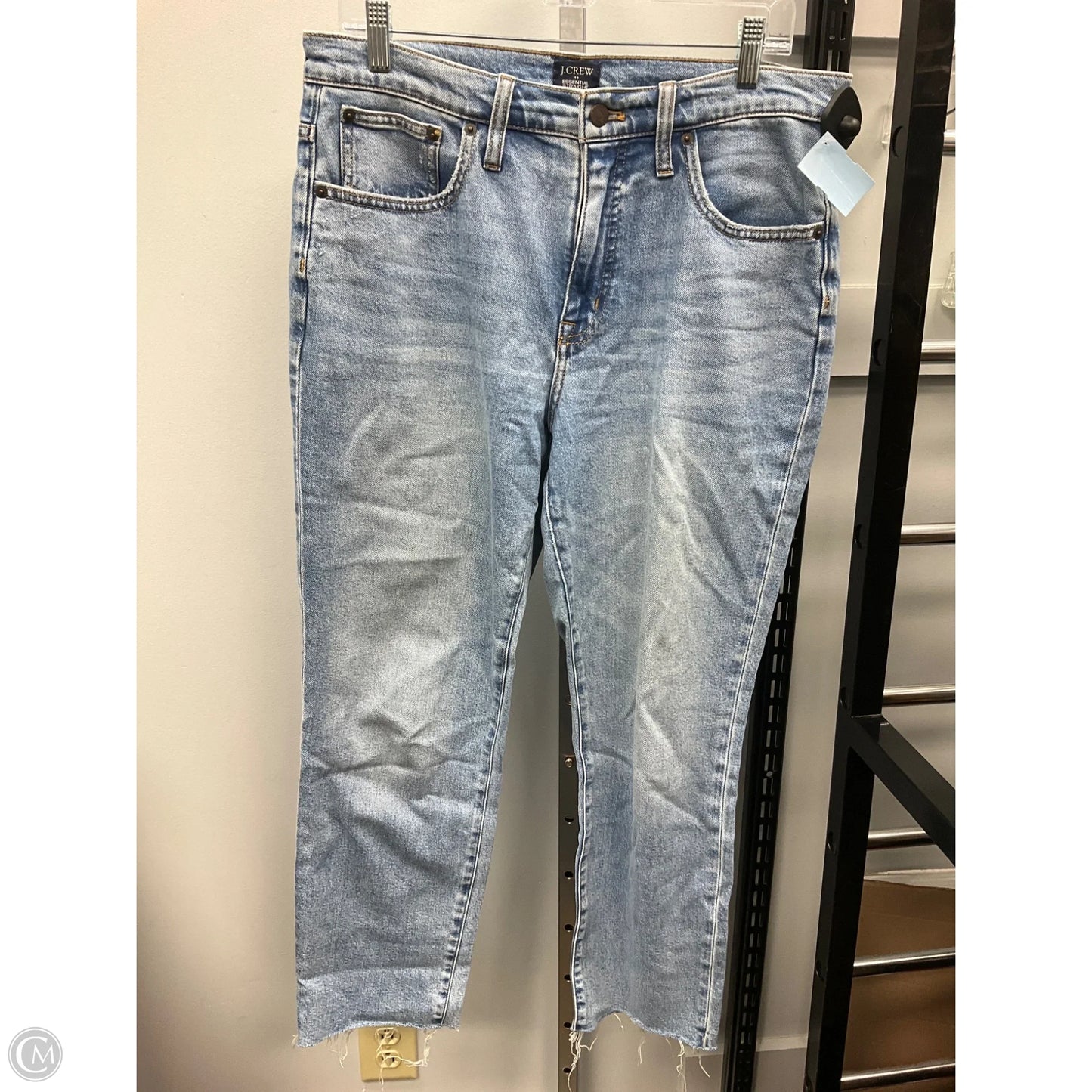 Jeans Straight By J. Crew In Blue, Size: M