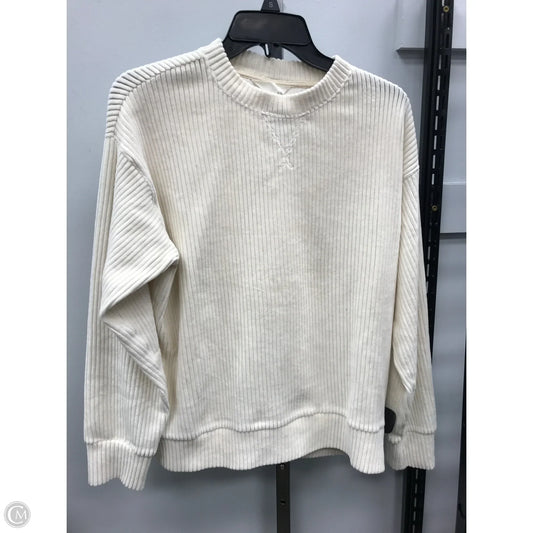 Sweater By H&m In Cream, Size: M