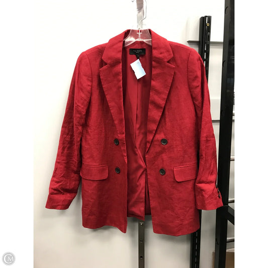 Blazer By Talbots In Red, Size: 4p