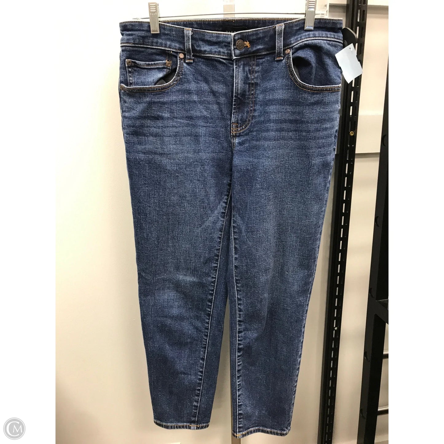 Jeans Straight By Talbots In Blue, Size: 6p