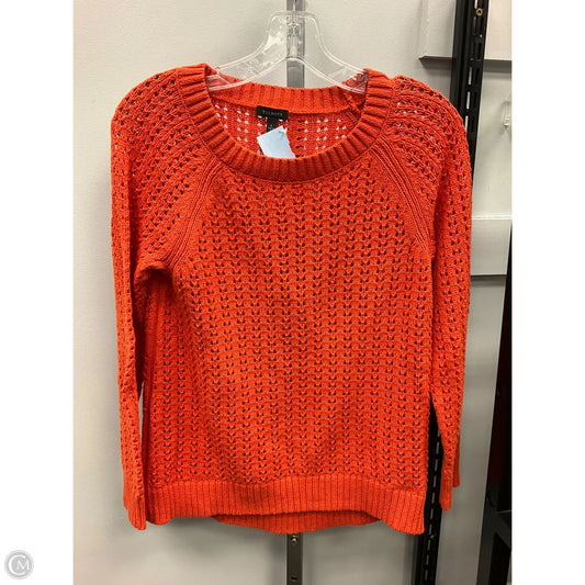 Sweater By Talbots In Orange, Size: S