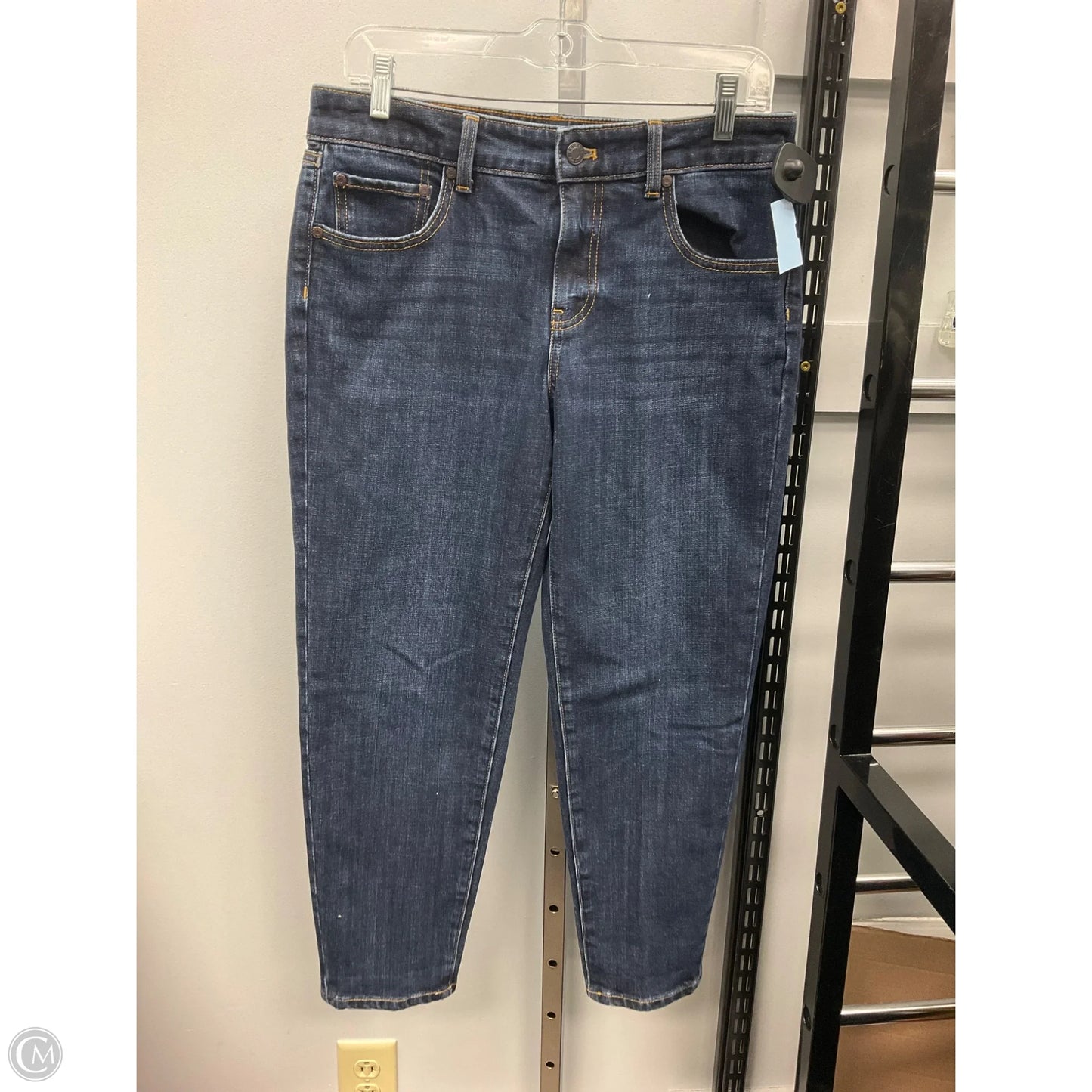 Jeans Straight By Talbots In Blue, Size: 6p