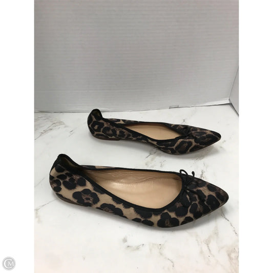 Shoes Flats By J. Crew In Animal Print, Size: 7.5