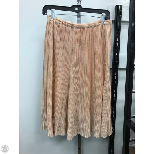 Skirt Midi By Maeve In Peach, Size: Xs