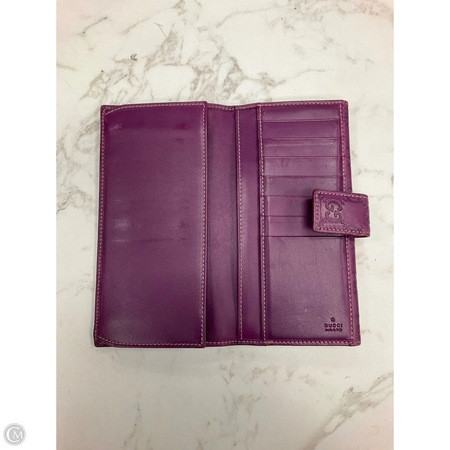 Wallet Luxury Designer By Gucci, Size: Medium