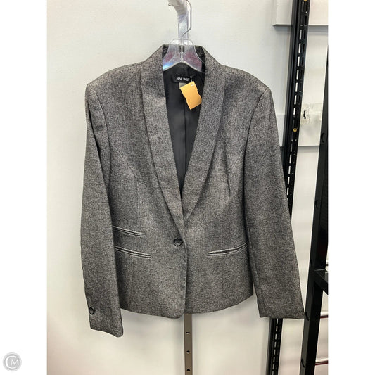 Blazer By Nine West In Grey, Size: 10