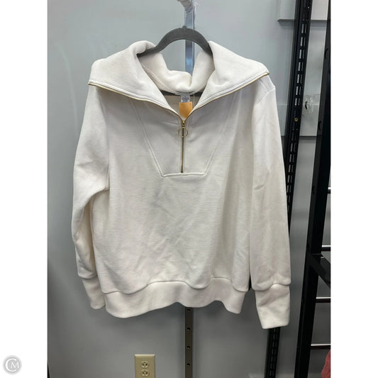 Sweatshirt Collar By Better Together In White, Size: L