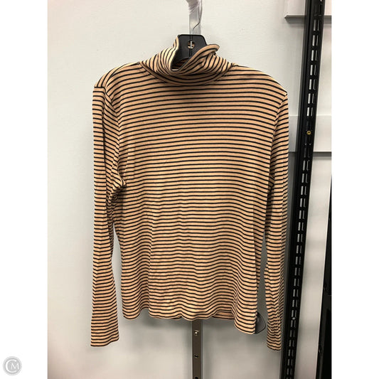 Top Long Sleeve By Vineyard Vines In Striped Pattern, Size: L