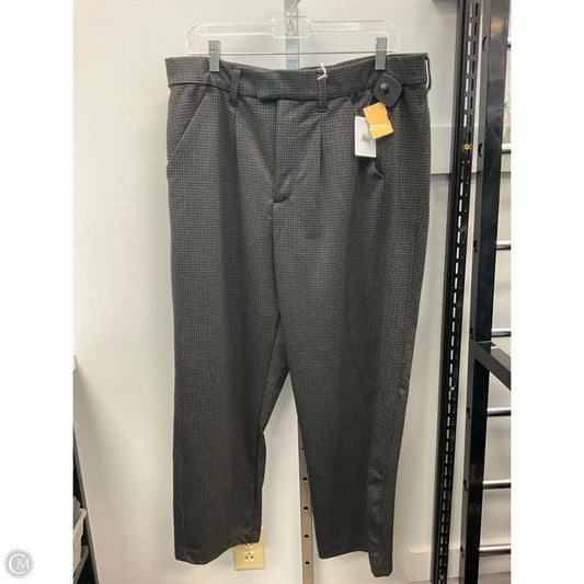 Pants Dress By Wit & Wisdom In Black & Grey, Size: 16