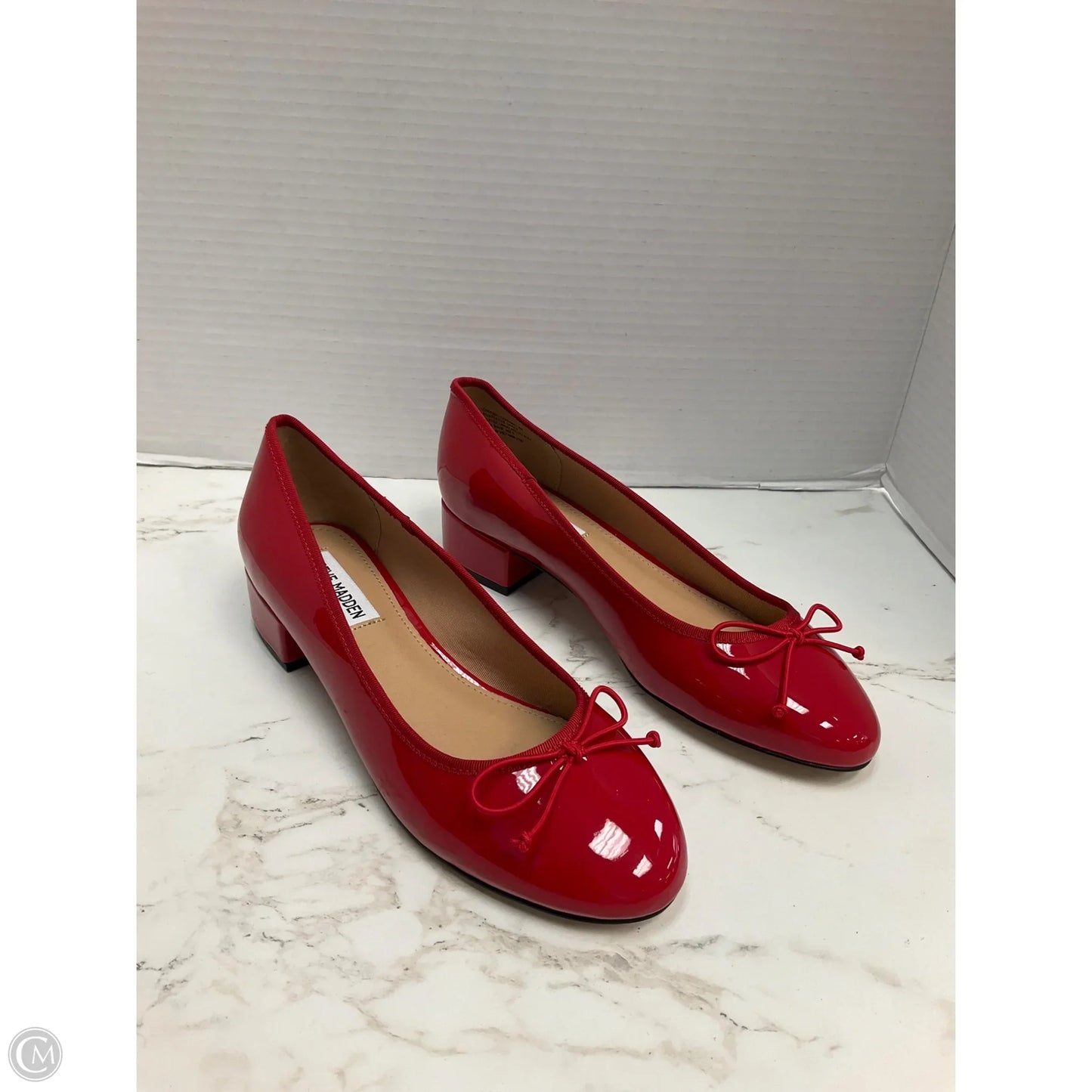 Shoes Heels Kitten By Steve Madden In Red, Size: 8