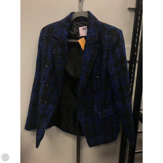 Blazer By So In Black & Blue, Size: S