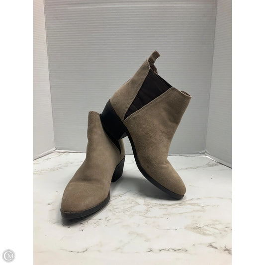 Boots Ankle Heels By White Mountain In Tan, Size: 7.5
