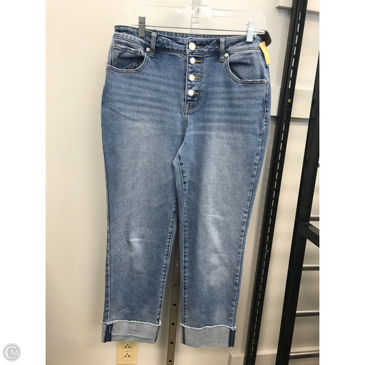 Jeans Cropped By Maurices In Blue, Size: 12