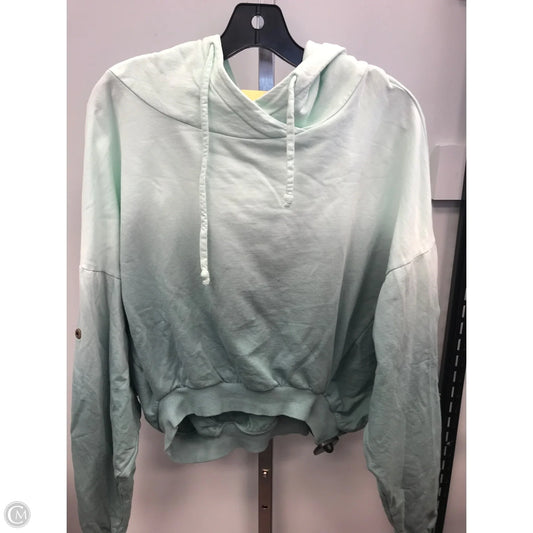Sweatshirt Hoodie By Young Fabulous & Broke In Green, Size: S