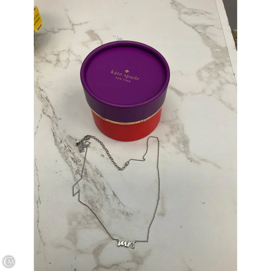 Necklace Designer By Kate Spade