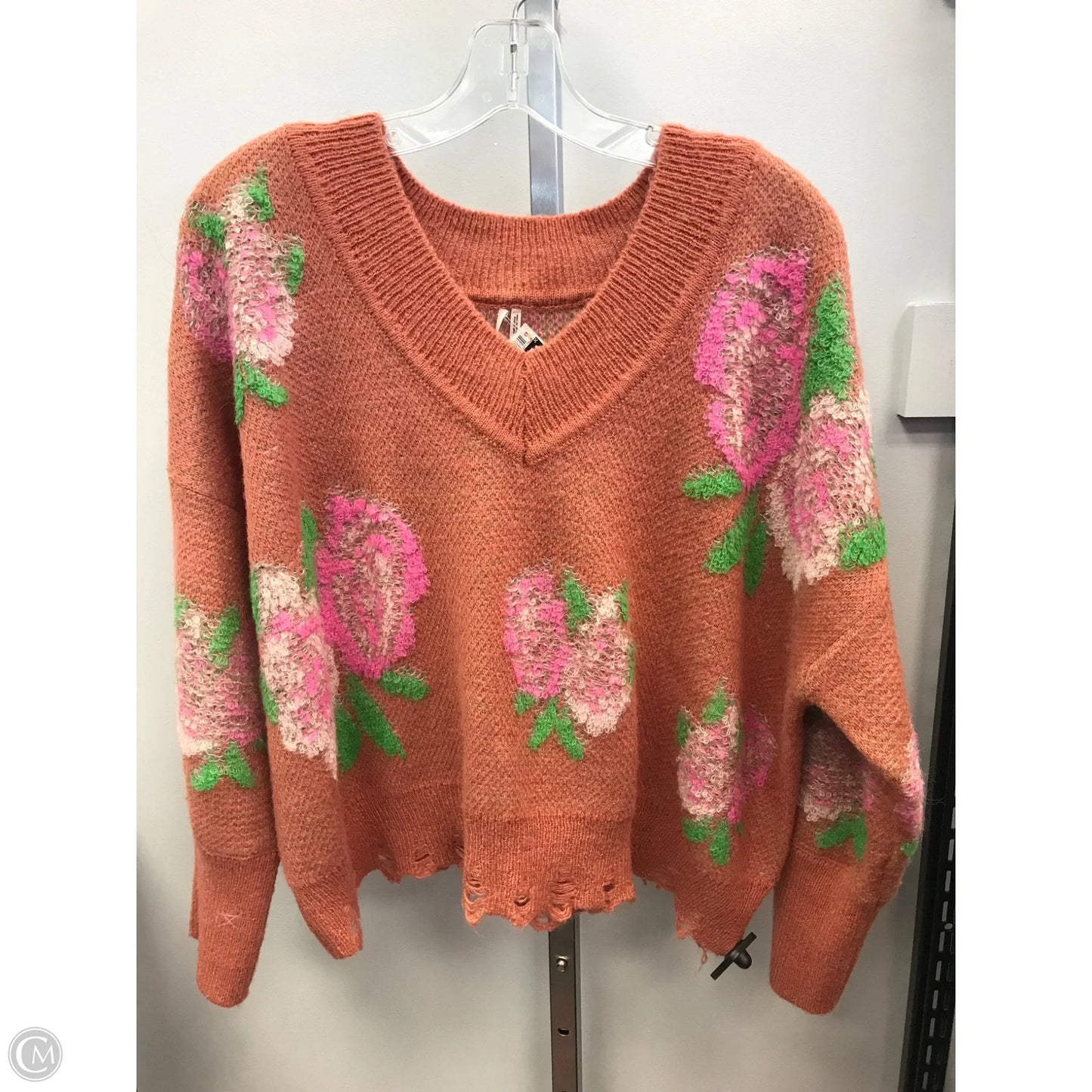 Sweater By Anthropologie In Pink, Size: M