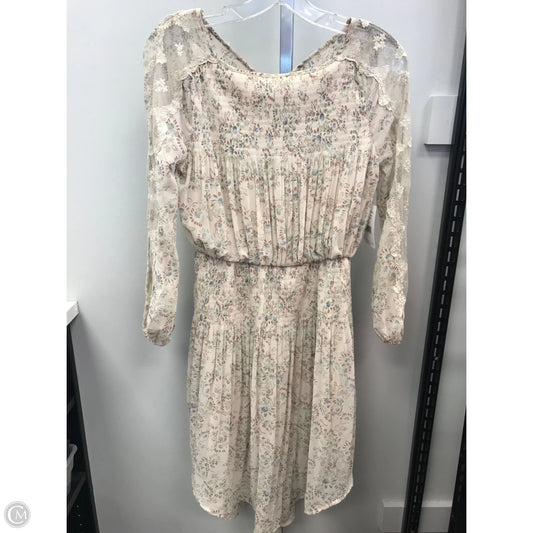 Dress Casual Midi By Free People In Cream, Size: Xs