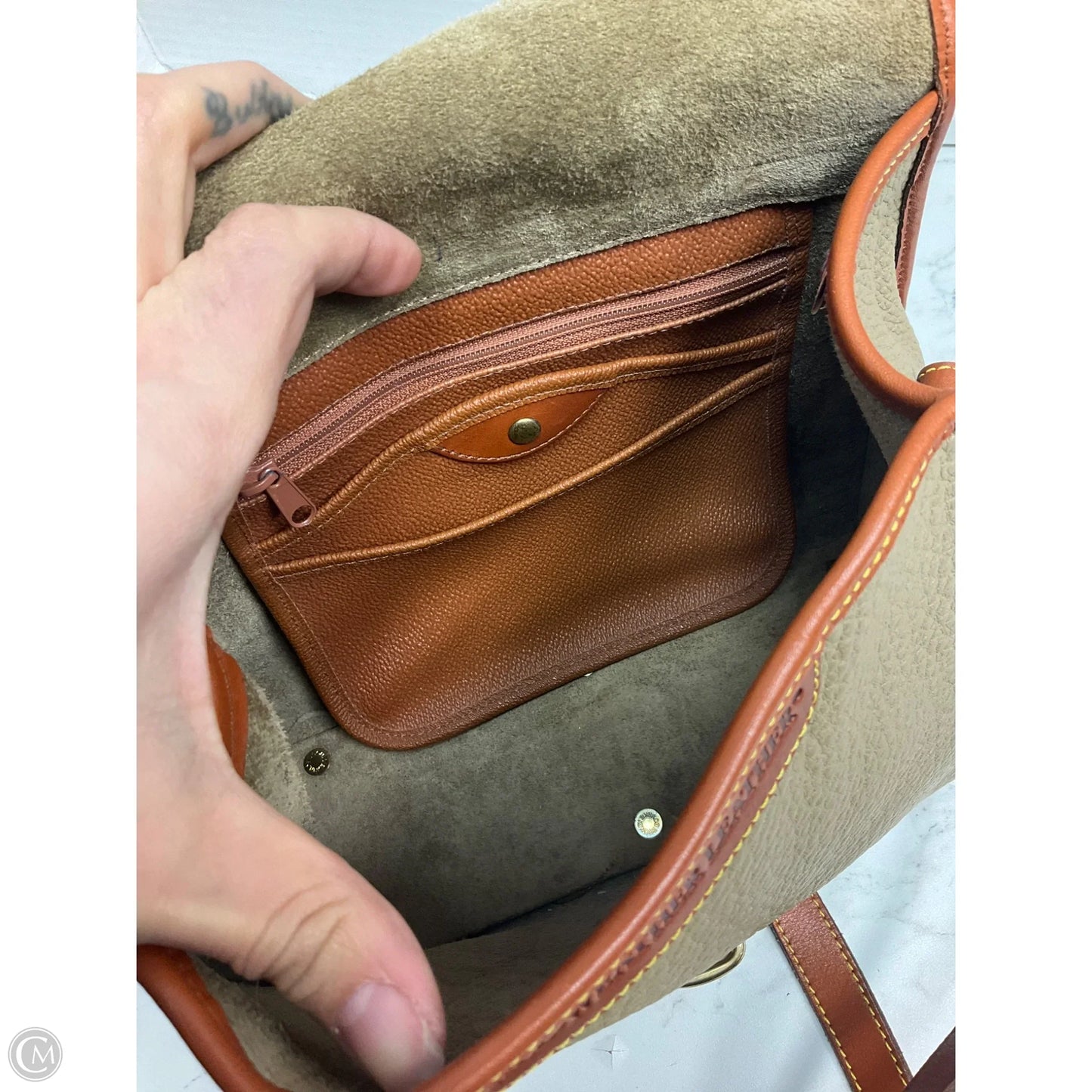 Crossbody Designer By Dooney And Bourke, Size: Large