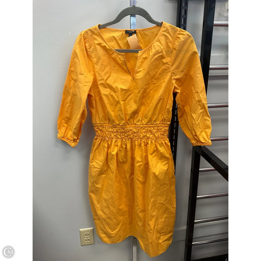 Dress Casual Midi By Talbots In Orange, Size: 6p