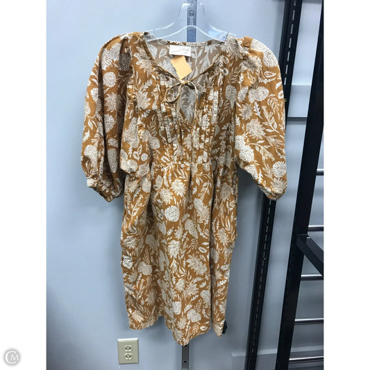 Dress Casual Short By Universal Thread In Gold, Size: Xs