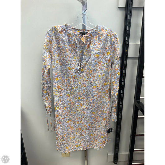 Dress Casual Midi By J. Crew In Floral Print, Size: S