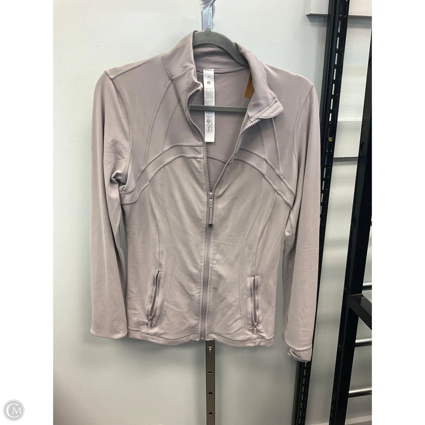 Athletic Sweatshirt Collar By Lululemon In Mauve, Size: 10