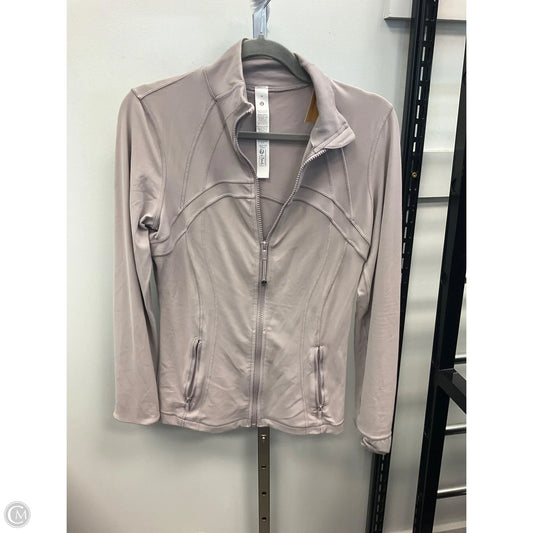 Athletic Sweatshirt Collar By Lululemon In Mauve, Size: 10