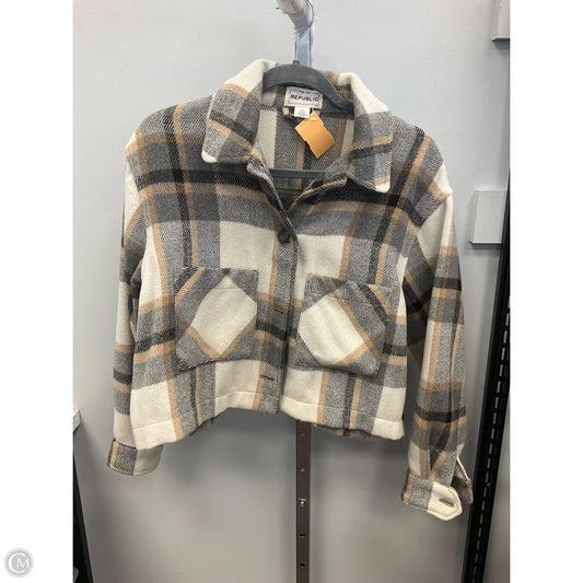 Jacket Other By For The Republic In Checkered Pattern, Size: S