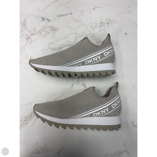 Shoes Sneakers By Dkny In Grey, Size: 9