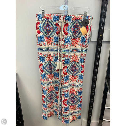 Pants Linen By Rachel Zoe In Multi-colored, Size: L