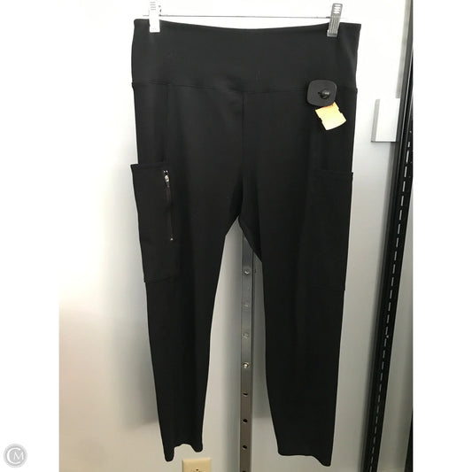 Athletic Capris By Lou And Grey In Black, Size: L
