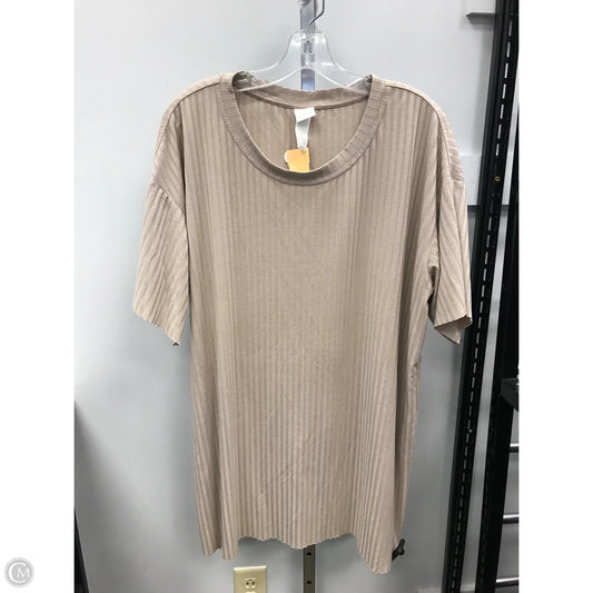 Dress Casual Short By H&m In Beige, Size: L