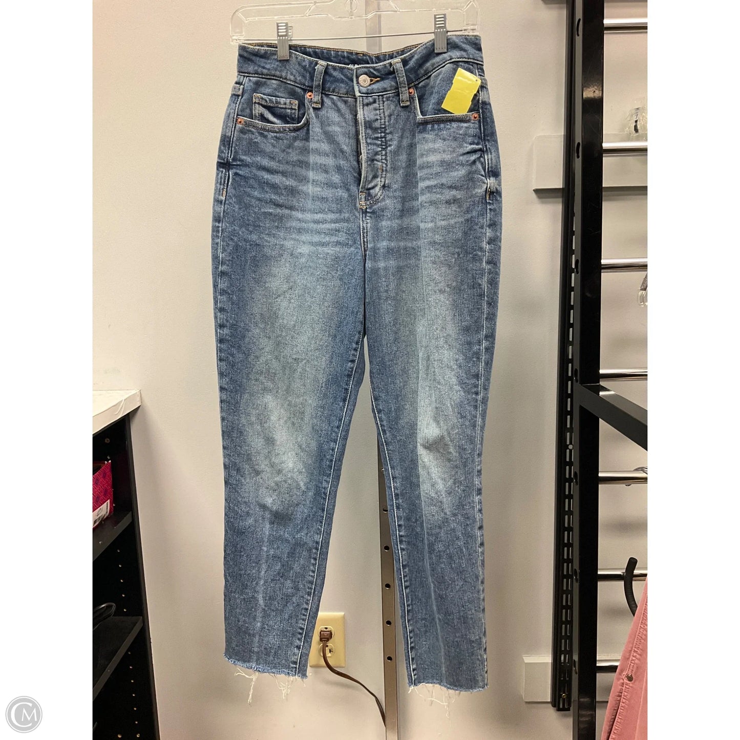 Jeans Straight By Old Navy In Blue Denim, Size: 2
