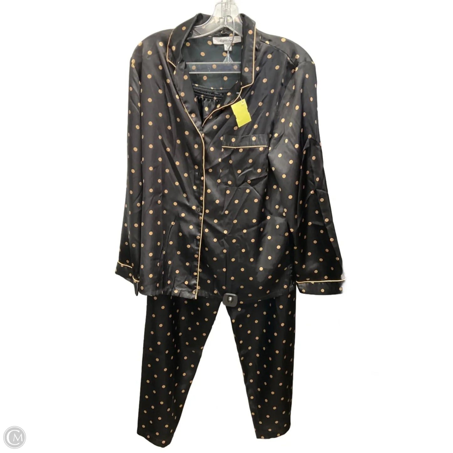 Pajamas 2pc By Morgan Taylor In Polkadot Pattern, Size: M