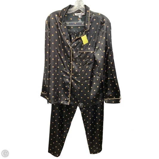 Pajamas 2pc By Morgan Taylor In Polkadot Pattern, Size: M