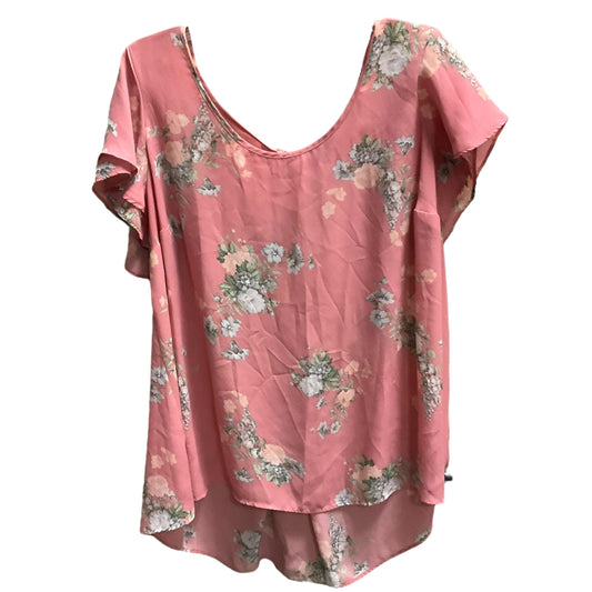 Top Short Sleeve By Torrid In Floral Print, Size: 2x