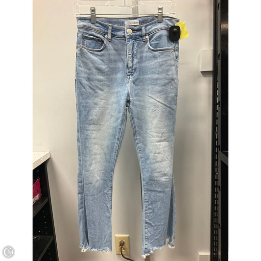 Jeans Boot Cut By Loft In Blue Denim, Size: 2