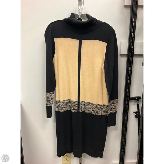 Dress Casual Midi By Narciso Rodriguez In Black & Cream, Size: L